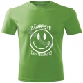 Tricou unisex Verde ca iarba Zambeste....